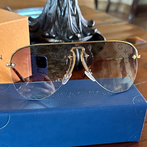 Auth. Louis Vuitton grease mask sunglasses z1469u - Picture 11 of 15